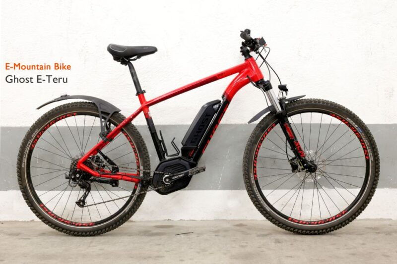 rome-e-bike-rental-with-helmet-and-u-lock