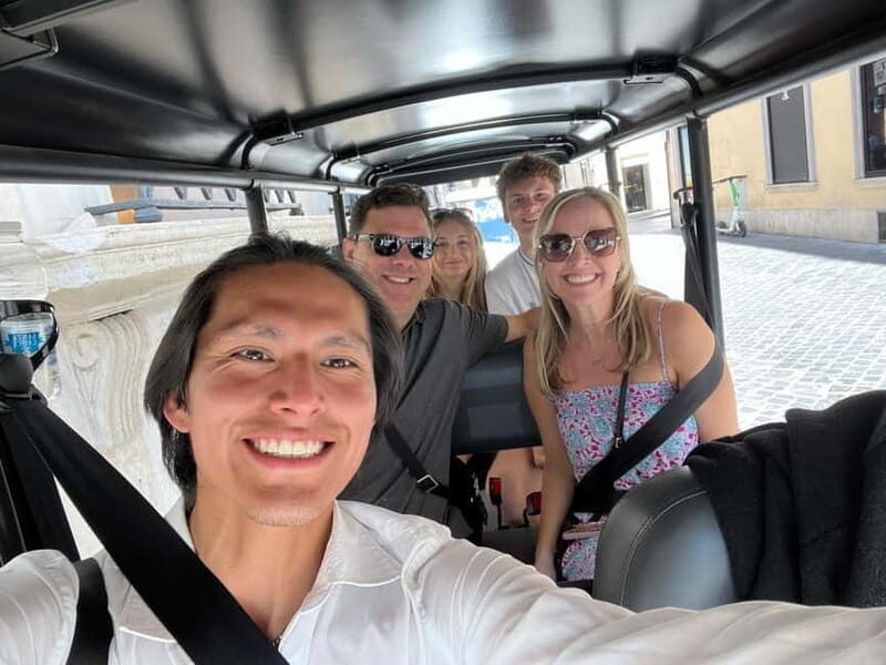 Rome: Explore Rome like Emily in a Golf Cart - Practical Details
