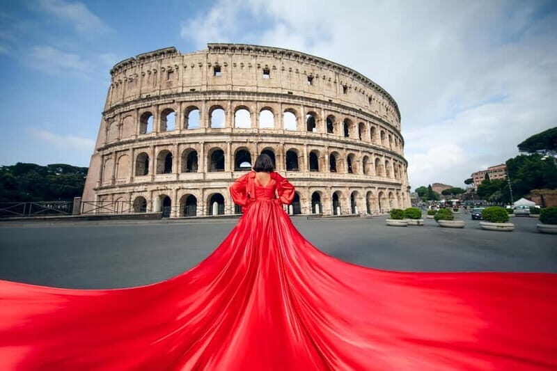 Rome: Flying Dress Photo & Video Shoot by the Colosseum - Who Will Love This Experience?