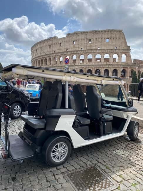 Rome: Golf Car Tour for Cruise Passengers - Transport, Timing, and Practical Details