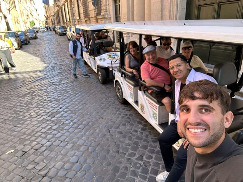 rome-golf-cart-food-tour-with-hotel-pickup-4-hours