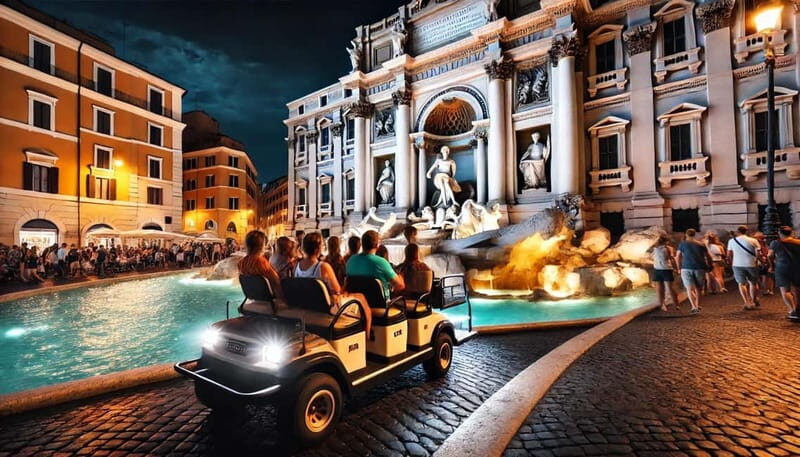 Rome: Golf Cart Night Tour - Considerations and Practical Details