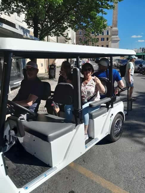 Rome: Golf Cart Tour Hidden Gems & Secret Spots - Authentic and Offbeat Experience