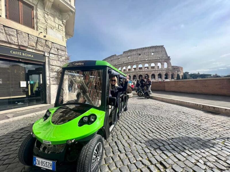 Rome: Golf Cart Tour with Artisanal Gelato Tasting - What the Tour Looks Like in Practice  
