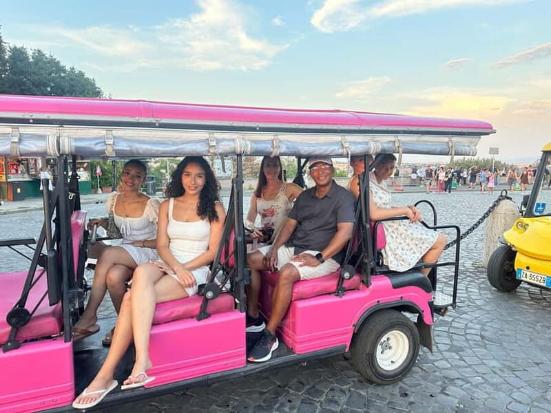 Rome : Golf cart tour with Professional Photographer - Key Points