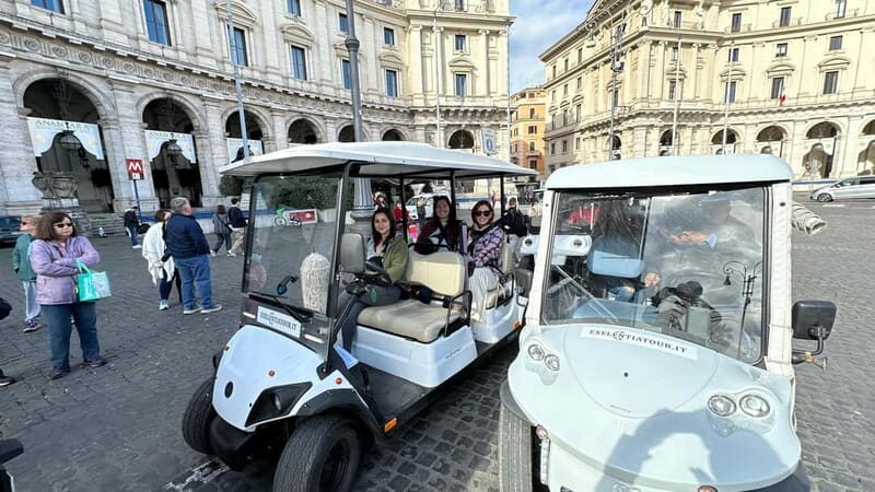 Rome : Golf cart tour with Professional Photographer - FAQ
