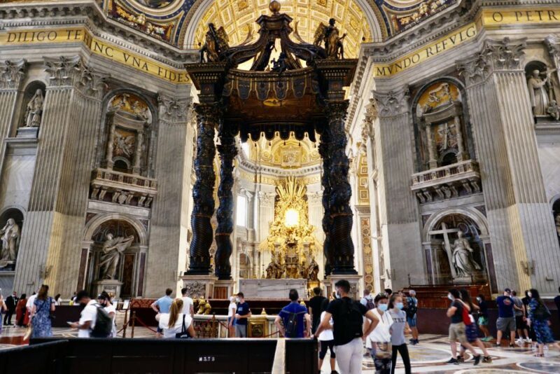 Rome: Guided Tour of St. Peter's Basilica, Grottoes & Square - Final Words