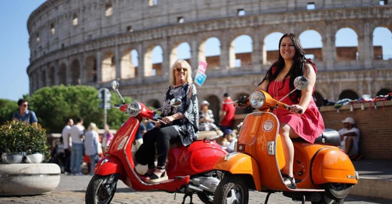 Rome: Guided Vespa Experience with Professional Photoshoot - Key Points