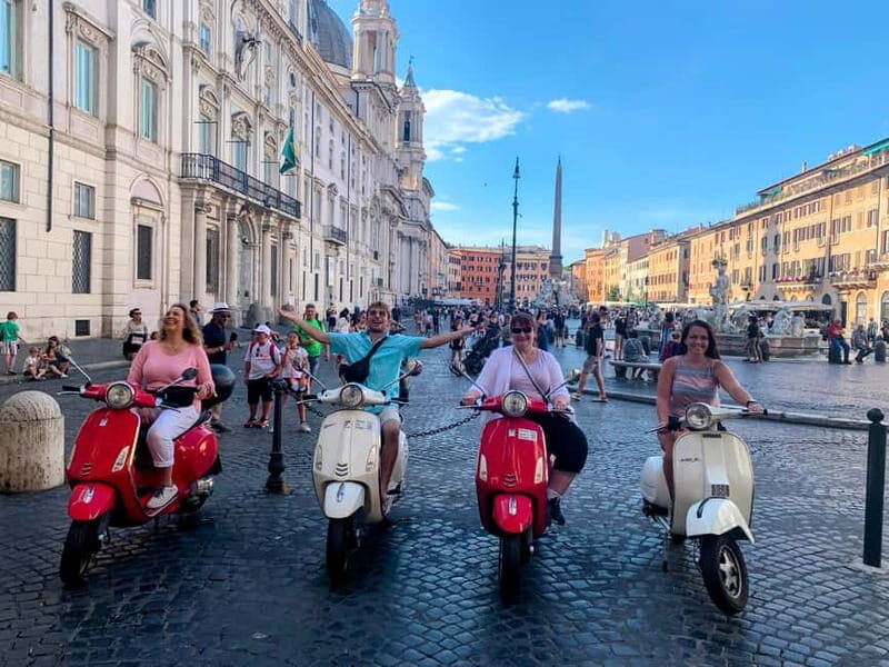 Rome: Guided Vespa Tour with Self-Drive or as a Passenger - FAQs