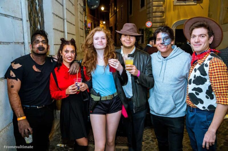 Rome Halloween Bar Crawl and Nightlife Party Experience - FAQ