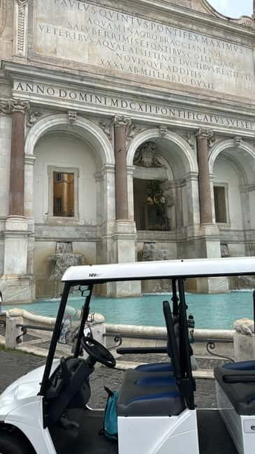 Rome: Highlights Golf Cart Tour with Pizza Snack & Gelato - An Entertaining and Informative Ride Through Rome