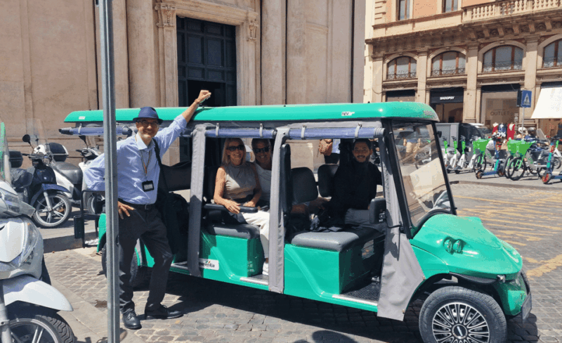 rome-highlights-tour-by-golf-cart