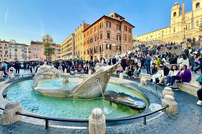 Rome Highlights Tour Squares and Fountains Stroll Through History - Key Points