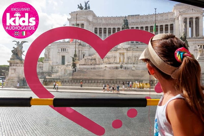 Rome: Hop-on Hop-off Sightseeing Bus Tour with Audioguide - Key Points