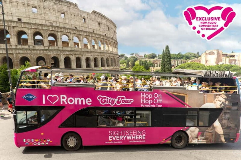 Rome: Hop-on Hop-off Sightseeing Bus Tour with Audioguide - A Deep Dive into the Rome Hop-on Hop-off Bus Experience