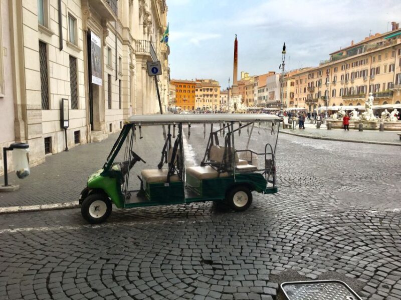 Rome: Imperial City Tour by Golf Cart with Optional Transfer - Frequently Asked Questions