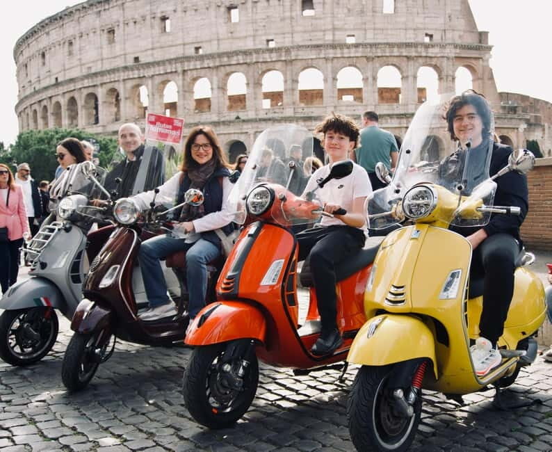 Rome in 2 Hours: Express Vespa Tour for Cruise Visitors - Key Points