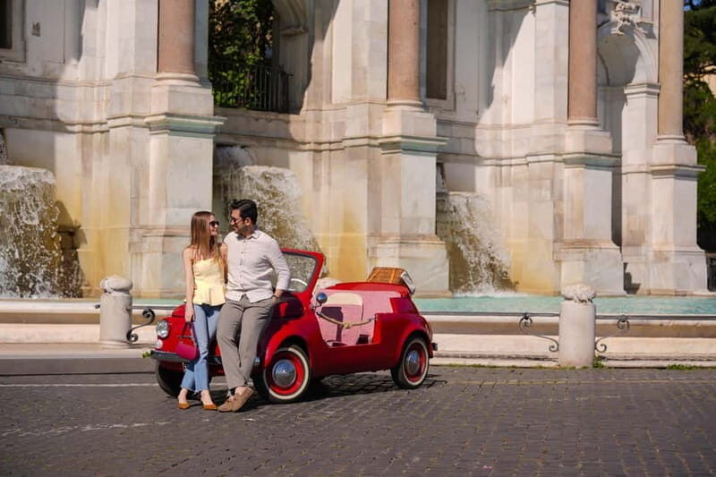Rome in a Fiat Jolly: Exclusive Vintage Ride & Photo Tour - Key Points