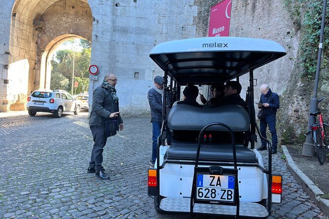 rome-in-a-golf-cart-shared-tour-of-catacomb-ancient-appian