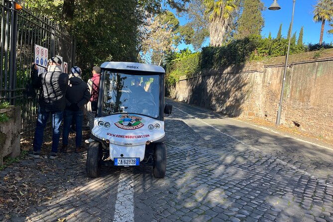 rome-in-a-golf-cart-shared-tour-of-catacomb-ancient-appian