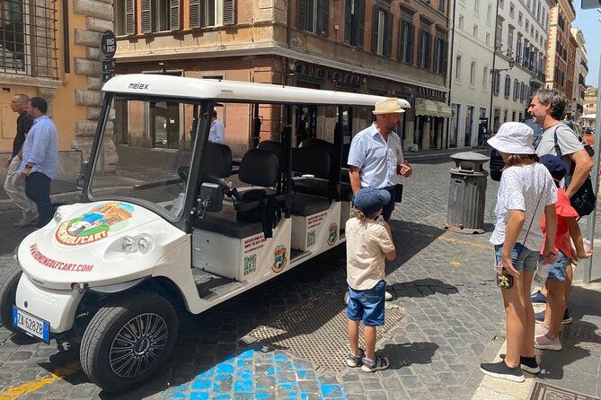 rome-in-golf-cart-3-hours-private-tour-with-gelato-and-pickup