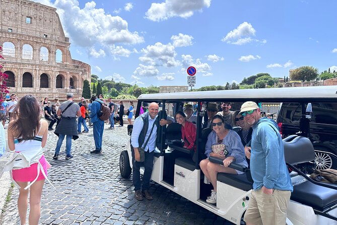 rome-in-golf-cart-3-hours-private-tour-with-gelato-and-pickup