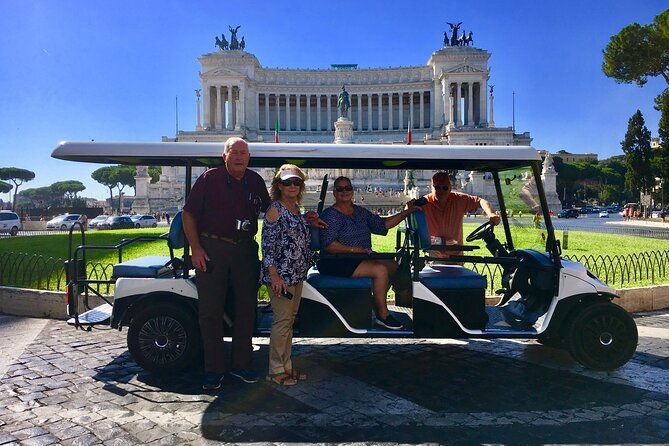 rome-in-golf-cart-4-hours-private-tour-with-pickup-from-hotel