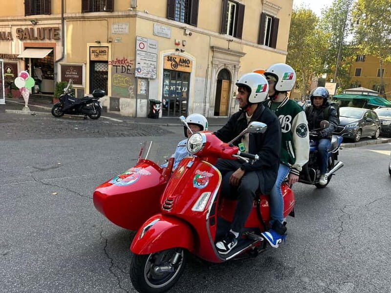 Rome in Vespa: Private Sidecar Sightseeing Tour with Gelato - Practical Tips for Your Ride