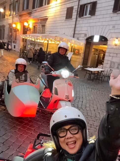 Rome in Vespa: Private Sidecar Sightseeing Tour with Gelato - Who Will Love This Tour?