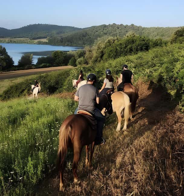 Rome: Lake Martignano Horseback Ride with Guide - Authentic Reviews and What They Say