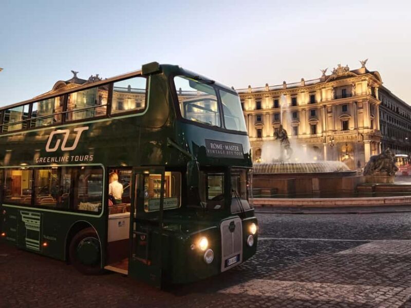 Rome: Nighttime Tour by Open-Top Bus - Authentic Insights from Past Participants
