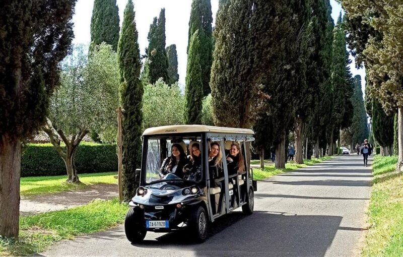 rome-official-catacombs-guided-tour-with-golf-cart-shuttle