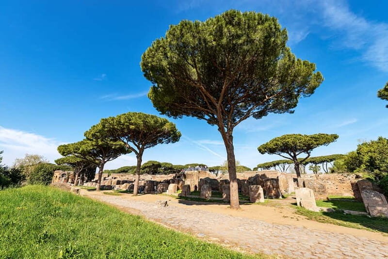 Rome: Ostia Antica Archaeological Park Ticket & Audio App - Key Points