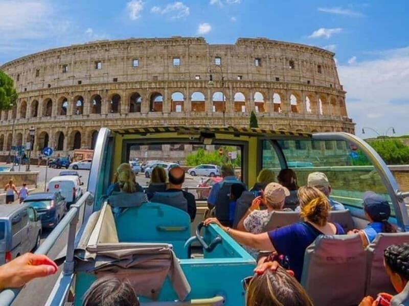 Rome: Panoramic Bus - One Run Tour with Audio Guide - The Experience in Detail