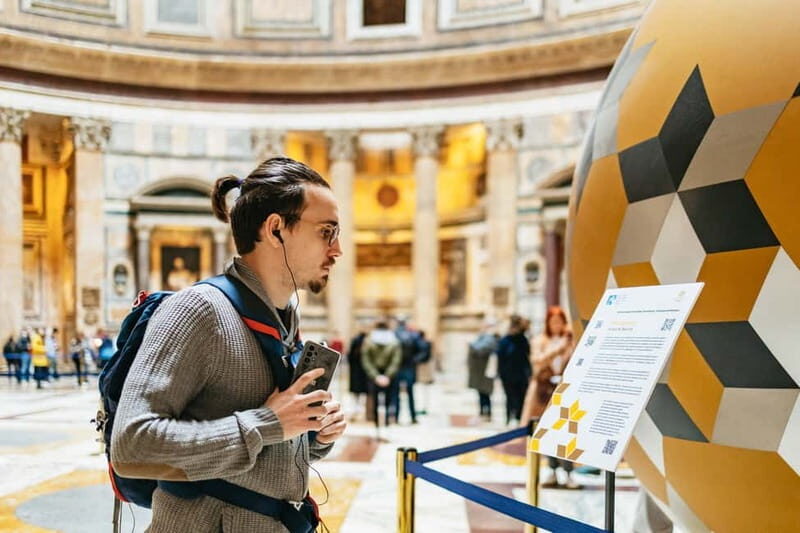 Rome: Pantheon Fast-Track Ticket and Official Audioguide - The Interior and Its Sacred Atmosphere