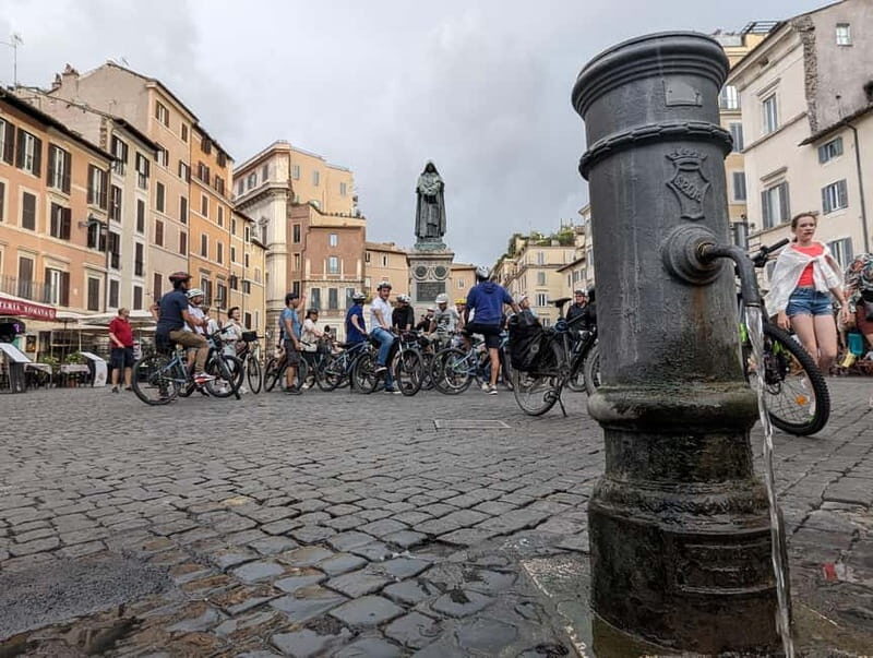 Rome: Pedal and Taste the Top 5 Tastings with e-Bike Tour - Food Tastings and Cultural Insights