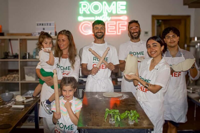Rome: Pizza and Tiramisu Cooking Class Near the Colosseum - Key Points