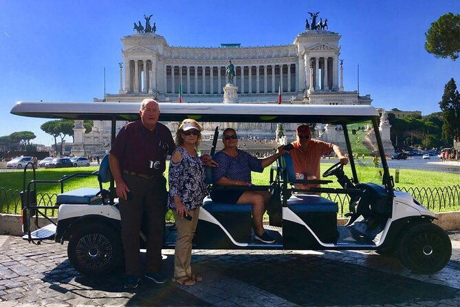 rome-private-4-hours-golf-cart-tours-with-hotel-pickup