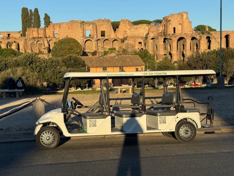 rome-private-golf-cart-tour-in-3hours-with-food-tasting