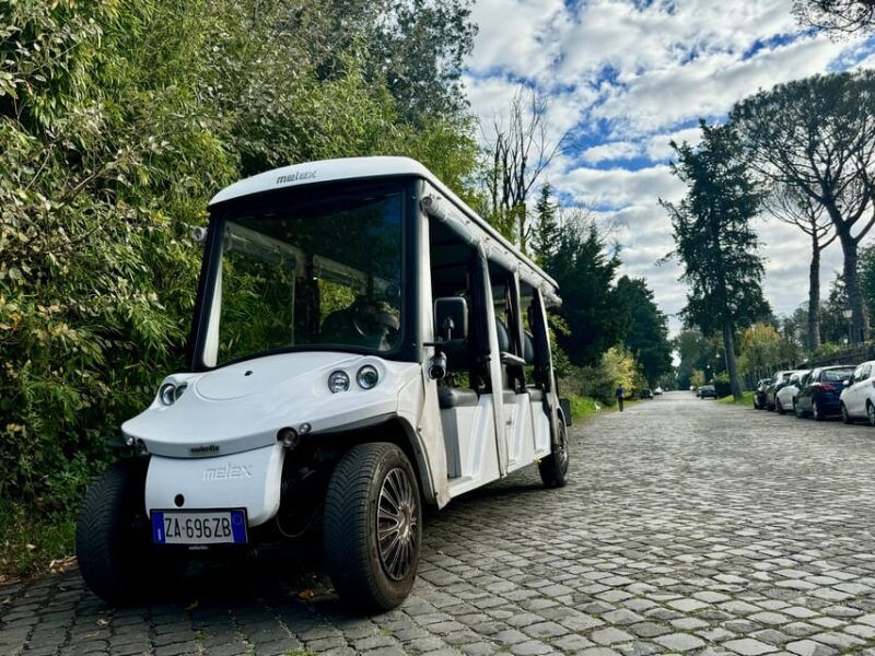 rome-private-golf-cart-tour-of-appian-way-catacombs