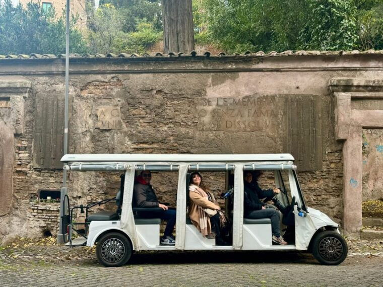 rome-private-golf-cart-tour-of-appian-way-catacombs