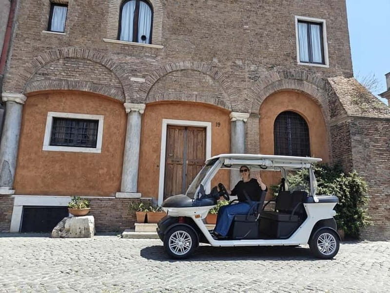 Rome: Private Golf Cart Tour with Driver - Practical Aspects: Transportation, Price, and Duration
