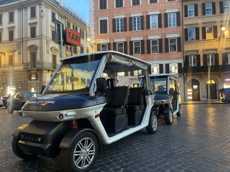 rome-private-golf-cart-twilight-tour-rome-with-aperitivo