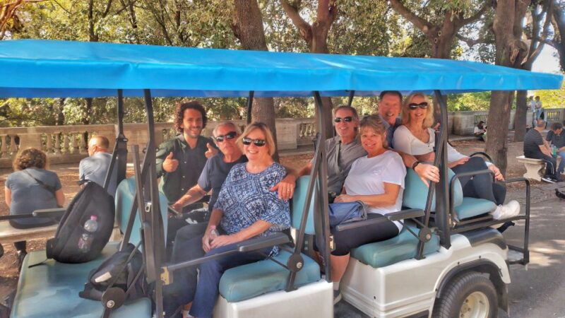 rome-private-guided-golf-cart-tour-with-gelato-or-wine