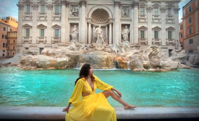 Rome: Private Photoshoot at the Trevi Fountain - FAQ