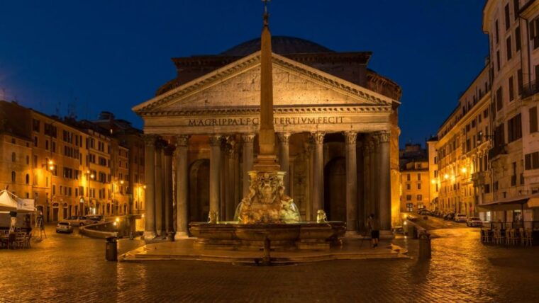 rome-private-sightseeing-night-tour-by-car
