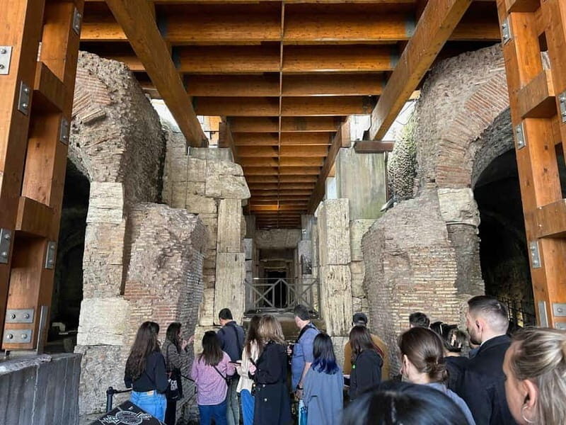 Rome: Roman Forum and Colosseum Underground Exclusive Tour - Key Points