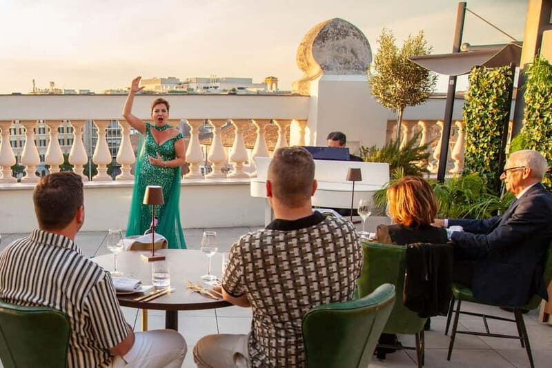 Rome: Rooftop Gourmet Dinner & Opera Performance - Key Points