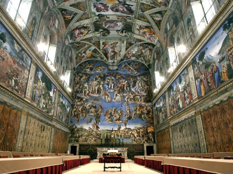rome-sistine-chapel-vatican-treasures-tour-with-tickets