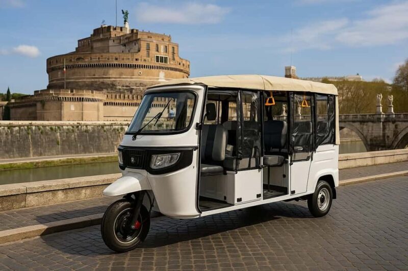 Rome: Timeless Electric Tuk-Tuk Photography Service - Key Points